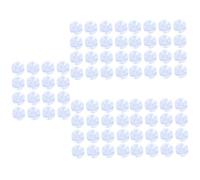 DIYEAH 5 Set Ventose Antiscivolo Doppie Per Distanziatori Trasparenti Per Superfici Lisce Resistente E Scaduta 20 Pezzi * 5