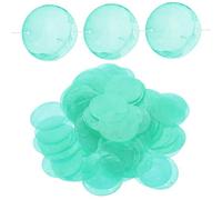 DIYEAH 50 Pezzi Conchiglie Naturali Rotonde con Charm Piatti in Conchiglia per Gioielli Acchiappasogni Campanelle e Decorazioni Artigianali Oceaniche