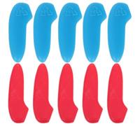 DIYEAH 50 Pezzi Copripunta per Coltelli in Plastica Rossi e Blu Protezioni Multifunzione Resistenti per Lame da Cucina Protezione Contro Infortuni
