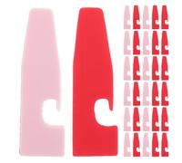 DIYEAH 50 Pezzi di Cuscinetti per Macchina overlock - Adesivi per Piedino premistoffa - Cuscinetti Inferiori per overlock - Pezzi Adesivi per Macchina da Cucire