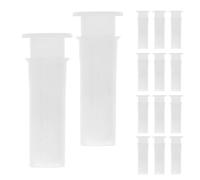 DIYEAH 50 pezzi Fischietti Plastica Sostituibili per Inserti Sonori Professionali per Riparazione Giocattoli Squeaker Taglia per Progetti DIY e Giocattoli per Animali