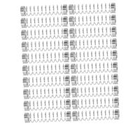 DIYEAH 50 Pezzi Molla di Compressione Design Stabile e Precisione nel Rimbalzo in Acciaio Inossidabile per Refill Penna Gel e Penna a Sfera per Uso Ufficio e Quotidiano
