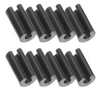 DIYEAH 50 Pezzi Piedini in Gomma per Lavello da Cucina Antiscivolo Protezione in Gomma per Griglia Lavello Supporto a U Accessori per Lavandino Multifunzionali per Uso Cucina