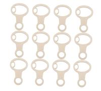 DIYEAH 50 Pezzi Wooden Embroidery Floss Holder for DIY Craft Thread Storage Bobbins for Cross Stitch And Sewing Projects Multipurpose Thread Organizer