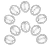 DIYEAH 50pezzi Filtri Antipelucchi Per Tubo Flessibile Della Lavatrice in Acciaio Inossidabile Trappole Per Lanugine Per Lavatrice Rimuovono Efficacemente Le Impurità Dal Circuito Di Sca