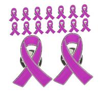 DIYEAH 50pezzi Spilla Smaltata Di Sensibilizzazione Spille Bavero in Per Pubblici Di Beneficenza Sanitaria Colori Resistenti Allo Sbiadimento