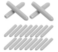 DIYEAH 50pezzi Tappi Terminali per Cestello Lavastoviglie Coperture Terminali per Punte del Cestello Lavastoviglie Accessori Protezione Rebbi Materiale Plastico Facile Installare Rimuover