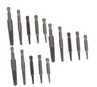 DIYEAH 5pezzi Estrattore Bulloni Danneggiati Professionale Rimuovi Bulloni Spezzati e Strippati Punte Esagonali Compatibili Con Trapani Utensile Portatile Per Riparazioni Precise