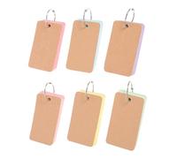 DIYEAH 6 pezzi Blocchetti Memo Portatili Colorati per Appunti Pianificazione e Gestione del Quadernino Tascabile per Scrivere e Organizzare Idee