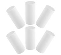 DIYEAH 6 Pezzi Contenitori Vuoti per Deodorante Solido da 15ml in Plastica Bianca, Riutilizzabili e Portatili, per Cosmetici Personali e Profumi Solidi in Viaggio