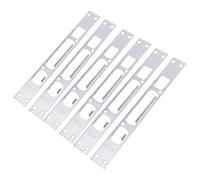 DIYEAH 6 pezzi Kit Riparazione e Sicurezza Porta da Piaste per Serrature e Cerniere Facile Installazione Minuti