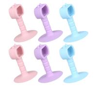 DIYEAH 6 Pezzi Paracolpi Porta in Silicone Trasparente Antiscivolo Ventosa Silenzioso Protettore Porta Invisibile per Ufficio e Casa