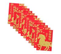 DIYEAH 60 Pezzi Buste Rosse Vietnamite del Cavallo Buste Denaro per Capodanno Lunare Decorazioni Festive e Regali