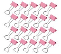 DIYEAH 60 Pezzi Clip Fermacarte in Metallo Morsetti per Carta Coda Lunga Fermagli per Ufficio e Casa Rosa Design Cavo Mini e Leggeri per Organizzazione Documenti