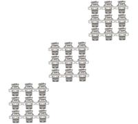 DIYEAH 60 Pezzi Clip Molla Fissaggio Plafoniera LED Clip Primavera in Resistente per Montaggio Incasso Spot e Pannelli Accessori Molla per Plafoniere da Soffitto per Lampade Downlight