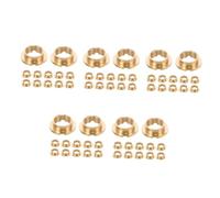 DIYEAH 60 Pezzi Dadi per Orologio al Quarzo con Testa Tonda Accessori Sostitutivi per Meccanismo Orologio da Parete Connessione Stabile ed Elegante per Riparazione DIY