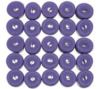 DIYEAH 60 Pezzi Nastro Assorbente per Racchetta da Tennis in PU Perforato | Impugnatura Antiscivolo, Protezione Manico, per Badminton e Ping Pong, Colore Vivace