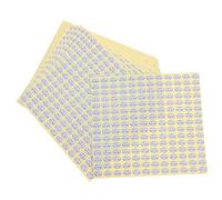 DIYEAH 6borse Etichette Adesive Ovali Qc Superate Per Scatole Test Controllo Carte Bottiglie e Lisce Adesivi Approvazione Qc Sacchetti
