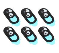 DIYEAH 6pezzi Slider per Copertura Webcam Copertura Slide per Laptop e Tablet Protezione Sicurezza Adesivo Forte Design Decorativo Blocca Pericoli Digitali Adatto Computer Portatile