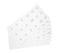 DIYEAH 8 Fogli Etichette Adesive per Barattoli Spezie Rotonde Impermeabili per Organizzazione Cucina Elegante e Resistente