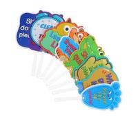 DIYEAH 8 Pezzi Paddles Interattivi per Colorati per Insegnanti Favoriscono La Partecipazione Studenti Prescolari e Scuole