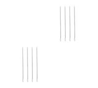 DIYEAH 8 Pezzi Penna Decorativa per Latte Acciaio Inossidabile Ago per Riutilizzabili per Decorazioni Cappuccino Strumento per Latte e
