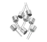 DIYEAH 8pezzi Microfono Elettrete Condensatore Pin Pickup Per Sistemi Di Sicurezza Montaggio Su Pcb Per Applicazioni Di Sorveglianza e Monitoraggio Audio