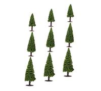 DIYEAH 9 Pezzi Miniature Trees For Diorama With Lifelike Textures Small Portable Model Plants For DIY Fairy Garden Train Scenery And Architectural Craft