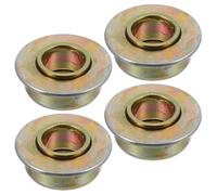 DIYEAH Accessori Oro Cuscinetti in Acciaio Kit 4 Pezzi per Sostituzione Ruote e Miglioramento Manovrabilità lungo Termine per Forcella Anteriore Carrozzina