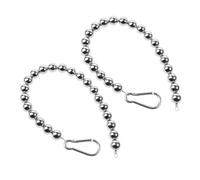 DIYEAH Accessori per Asta Bandiera Esterno 2 Pezzi in Acciaio Inox Anello Girevole e Pesi la Parte Inferiore, Supporto Stabile per Aste Bandiere Uso Esterno e Celebrazioni All’aperto