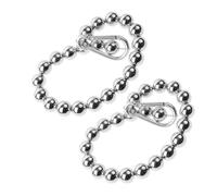 DIYEAH Accessori per Aste Portabandiera 2 Pezzi Anelli in Acciaio Inox Peso Inferiore per Bandiere Antivento Supporto per Aste da Esterno ed Eventi All’aperto