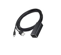 DIYEAH Adattatore Ethernet Micro USB per Stick Connessione Mbps Nero Plug Play Compatibile con Tv Stick per Streaming Stabile e Veloce