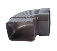 DIYEAH Adattatore Gomito per Tubo Scarico Pluviale Estensione per Canalina Resistente Alle Intemperie con Funzione Divisore per Scarico Efficiente