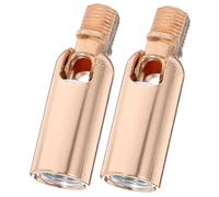 DIYEAH Adattatore Per Lampade a Soffitto e Lampada Da Parete Giunto Regolabile a 180 Gradi, Rosone in Lega Resistente Per Plafoniera Bagno, Set 2 Pezzi Per Sospensione e Illuminazione Inclinata