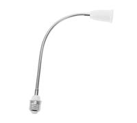 DIYEAH Adattatore Prolunga Portalampada Flessibile Tubo Morbido Resistente Per Posizionamento Lampadine Standard