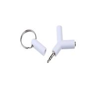 DIYEAH Adattatore Stereo Splitter Y Shaped Connettore Audio per Cuffie e Altoparlanti Consente Auricolari per Condividere Musica con Facilità