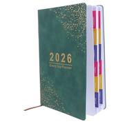 DIYEAH Agenda Settimanale e Mensile con Copertina Organizzatore per Ufficio Scuola e Personale Gennaio Dicembre per Natale e Compleanni