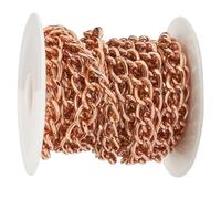 DIYEAH Alluminio per Creazione Metri Fai da Te Oro Rosa per Collane e Bracciali Materiale e Sicuro Perfetta per Accessori e