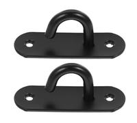 DIYEAH Ancoraggi per Allenamento in Acciaio Inox 2 Pezzi, Ganci da Parete per Fasce di Resistenza, Supporto Robusto per Stazione Fitness e Uso Domestico