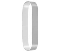 DIYEAH Anello per Crostata a Forma Ellittica in Acciaio 304 Stampo per Mousse e Torte Utensile Multifunzione per Dolci 13X45 CM Adatto per Preparazioni Casalinghe e Pasticceria