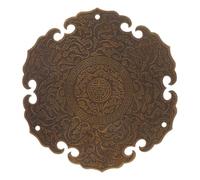 DIYEAH Applicazioni in Rame Antico Decorativo Per Mobili Applicazioni in Metallo Per Armadietti in Rame Per Porte