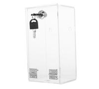DIYEAH Armadietto Trasparente Per Cellulare Con Serratura Organizer Per Telefono Da Ufficio Contenitore Di Stoccaggio Chiudibile Chiave Mobiletto Organizer Per Cellulare