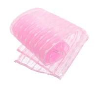 DIYEAH Asciugamano Esfoliante in Nylon Rosa, Design Coreano, Morbido e Resistente, Forma a Striscia Lunga per Rimuovere Cellule Morte della Pelle Durante la Doccia