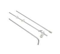 DIYEAH Asta di Sollevamento per Scarico a Scomparsa da 3 Pezzi - Braccio di Scarico a Scomparsa per Lavabo Del Bagno - Perno Centrale E Asta di Perno per Fognario Del Bagno