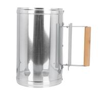 DIYEAH Barbecue Carbonella Esterno Ciminiera Accensione Rapida Barile con Aria per Accendere Carboni in Modo Uniforme e Veloce per Grigliate all Aperto