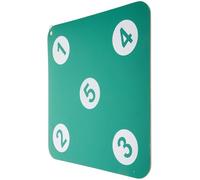 DIYEAH Bersaglio da Allenamento per Scherma in Gomma Resistente, Montaggio a Parete Salvaspazio, Strumento Versatile per Migliorare Precisione e Abilità nella Pratica della Scherma