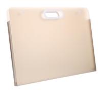 DIYEAH Borsa Documenti Portatile Con Capacità Ampia Per Archiviazione e Organizzazione Di Contratti Fatture e Opere Arte Borsa Per Lavoro e Ufficio Materiale Resistente