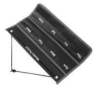 DIYEAH Borsa Organizer per Calendario Settimanale da Parete Non Tessuto, Tasca Porta Calendario Sospesa Leggera, Organizer da Muro per Soggiorno, Cucina e Ufficio, Dimensioni Compatte