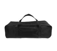DIYEAH Borsa portautensili per barbecue: borsa pieghevole in tessuto Oxford per attrezzi da barbecue con cerniera liscia e manici - organizer per accessori da barbecue per campeggio ed escursionismo