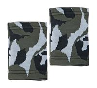 DIYEAH Braccialetti Sportivi Mimetici in Nylon Traspirante 2 Pezzi, Fasce da Polso Elastiche e Leggere per Corsa e Allenamento, Supporto Ergonomico per Protezione Polsi in attività